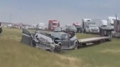 Při hromadné nehodě zemřelo šest lidí. Zavinila ji prudká prachová bouře