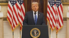 Trump v rozlučkovém projevu označil svou vládu za zázrak, Bidena nezmínil