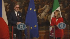 Fiala se setkal premiérkou Itálie. Řešili obranu i migraci