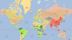 UNIKÁTNÍ MAPA penisů: Kde je mají největší? Jak jsou na tom Češi?