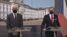 Do Prahy přijel evropský prezident, s Fialou probíral české předsednictví