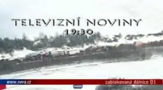 Hromadná nehoda na D1: přes 100 zničených aut, škody půjdou do miliónů
