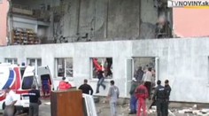 VIDEO: Zřítila se slovenská škola, tři zasypaní dělníci