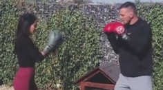 Krpálek oblékl boxerské rukavice. Bránit se musel své ženě i synovi