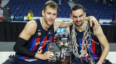 Veselý se Satoranským dovedli Barcelonu k titulu. Povedla se odveta za Euroligu