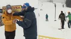 V Čenkovicích spustili vlek, lyžaři a obsluha napadli reportéra TV Nova