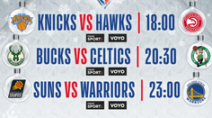 Tříchodová porce NBA: V akci šampion i nejlepší dva týmy ligy