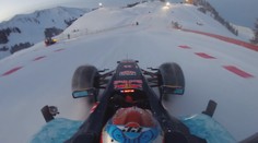 Očima pilota F1: Takhle se krotí 800 koní na zmrzlé sjezdovce