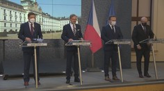 Tisková konference po jednání vlády