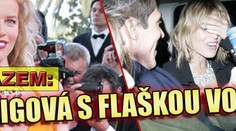 OBRAZEM: Herzigová s flaškou vodky!