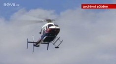 Vrtulník záchranářů havaroval. Mohl za to pilot