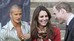 Jméno pro potomka Kate a Williama? Třeba DAVID, radí Beckham
