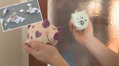 Zloděj ukradl keramická prasátka s 50 tisíci! Pak udělal velkou chybu