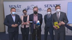 Tisková konference koalic SPOLU a PIRSTAN