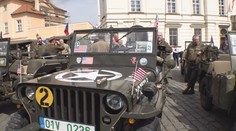 Vzpomínka na účast spojeneckých jednotek při osvobozování v roce 1945