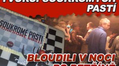 Tvůrci Soukromých pastí bloudili v noci po Petříně