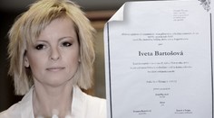 Tohle je parte Ivety Bartošové! Rychtář překvapil, už netrvá na velkém pohřbu