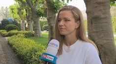 S jídlem roste chuť, říká Muchová po prohraném finále. Na trávu se těší