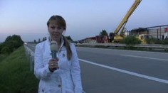 Kamion zablokoval dálnici, osmihodinové kolony