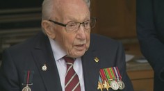 Ve 100 letech zemřel britský kapitán Tom. Soustrast vyjádřila i královna