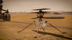 Helikoptéra Ingenuity má za sebou první úspěšný let na Marsu