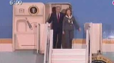 Bush se po noci v Hiltonu setkal s českými politiky