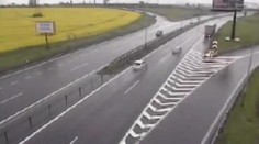 VIDEO: 150 km/h v protisměru! Znáte piráta, co ohrozil ostatní řidiče na Pražském okruhu?