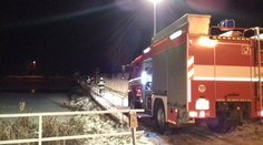 Pod dvojicí mužů se v Hradištku prolomil led, jeden nepřežil