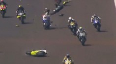 Hrůzné záběry nehody v Brazílii. Motocyklista srazil soupeře, oba zemřeli