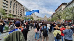 Vládu bez komunistů, SPD a ANO! Na Václavák přišlo protestovat 10 tisíc lidí