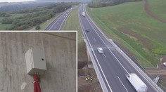 Práce na dálnici D8 finišují. Svah, který ji dříve zasypal, hlídají čidla