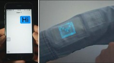Displej na rukávu? Žádné sci-fi, ale nová technologie. VIDEO