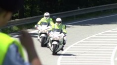Desítky policistů kontrolovaly motorkáře v Buchlovských horách