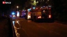 VIDEO: U krčského nádraží v Praze shořel odstavený vagon