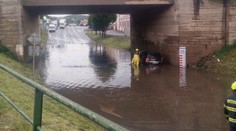 Českem se prohnaly silné bouřky, hasiči evakuovali děti i kempaře