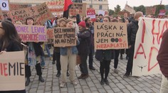 Učitelé z vysokých škol stávkovali. Chtěli upozornit na nízké mzdy