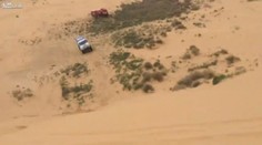 Děsivý moment na rallye! Kamion přejel jednoho z diváků