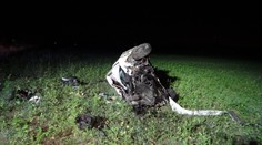 Totálně opilý řidič skončil s autem v kotrmelcích, měl jen bouli na hlavě