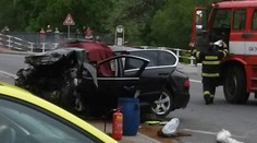 Sebevražda? Auto u Tiché narazilo do domu, řidič na místě zemřel!