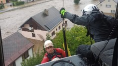Hasiči na severu Moravy v neděli zachránili 230 lidí. Připravují se na likvidaci škod
