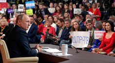 Putinova dlouhá řeč: Vznik Ukrajiny byla chyba, Lenin zůstane, kde je
