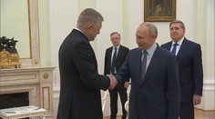 Čeští politici kritizují Ficovo setkání s Putinem. Paktuje se s vrahem, říkají