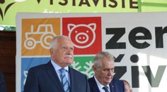 Hádka prezidentů! Zeman: Obnovil jsem rybník, Klaus: Je to strouha