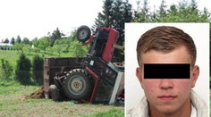 Traktoristu Davida (23) hledali po nehodě dva dny. Popsal chvíle hrůzy!