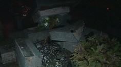 Rumburský hřbitov poničili vandalové