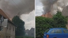 VIDEO: Požár na Berounsku vyvolal paniku. Místní si mysleli, že je válka