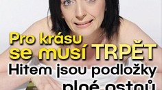 Pro krásu se musí trpět. Hitem jsou podložky plné ostnů