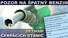 SEZNAM pokutovaných benzínek. Dejte si pozor!