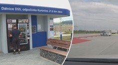 Na dálnici postavili nová odpočívadla! Jsou odolná proti vandalismu