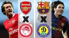 Sledovali jste PŘÍMÉ PŘENOSY: Výhry Arsenalu a Barcelony
